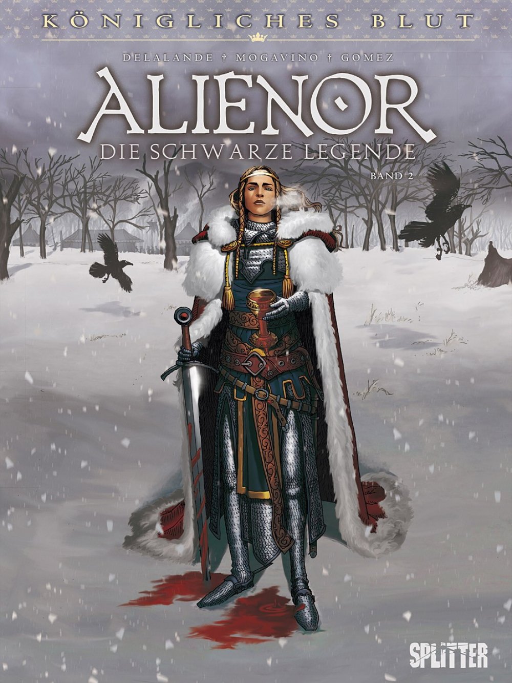 Königliches Blut 4 - Alienor 2 – Die schwarze Legende 2 – Cover