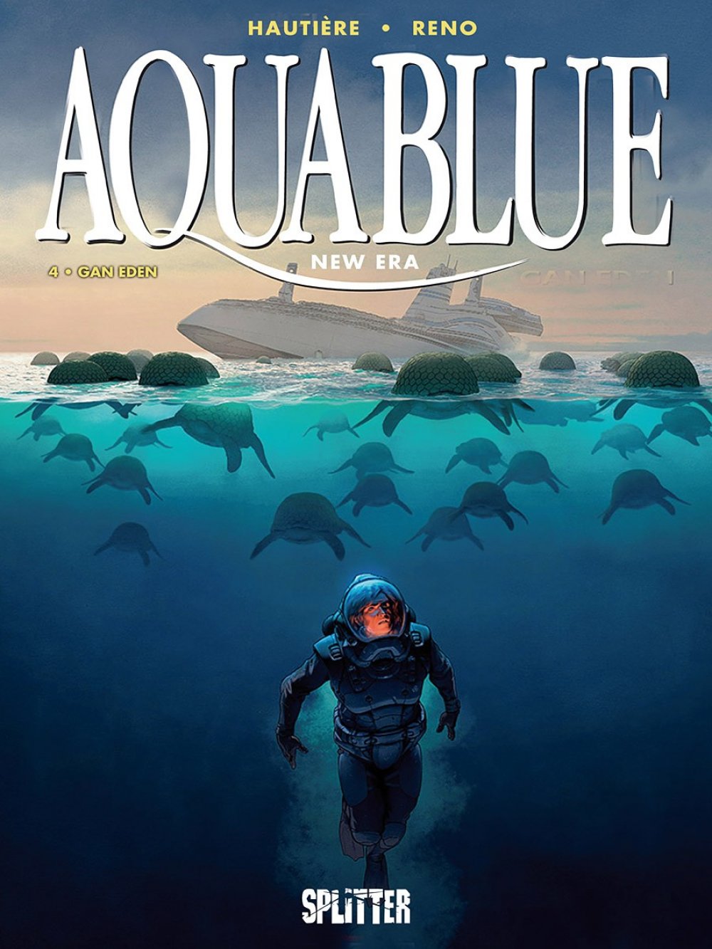 Aquablue - New Era 04 – Gan Eden – Cover