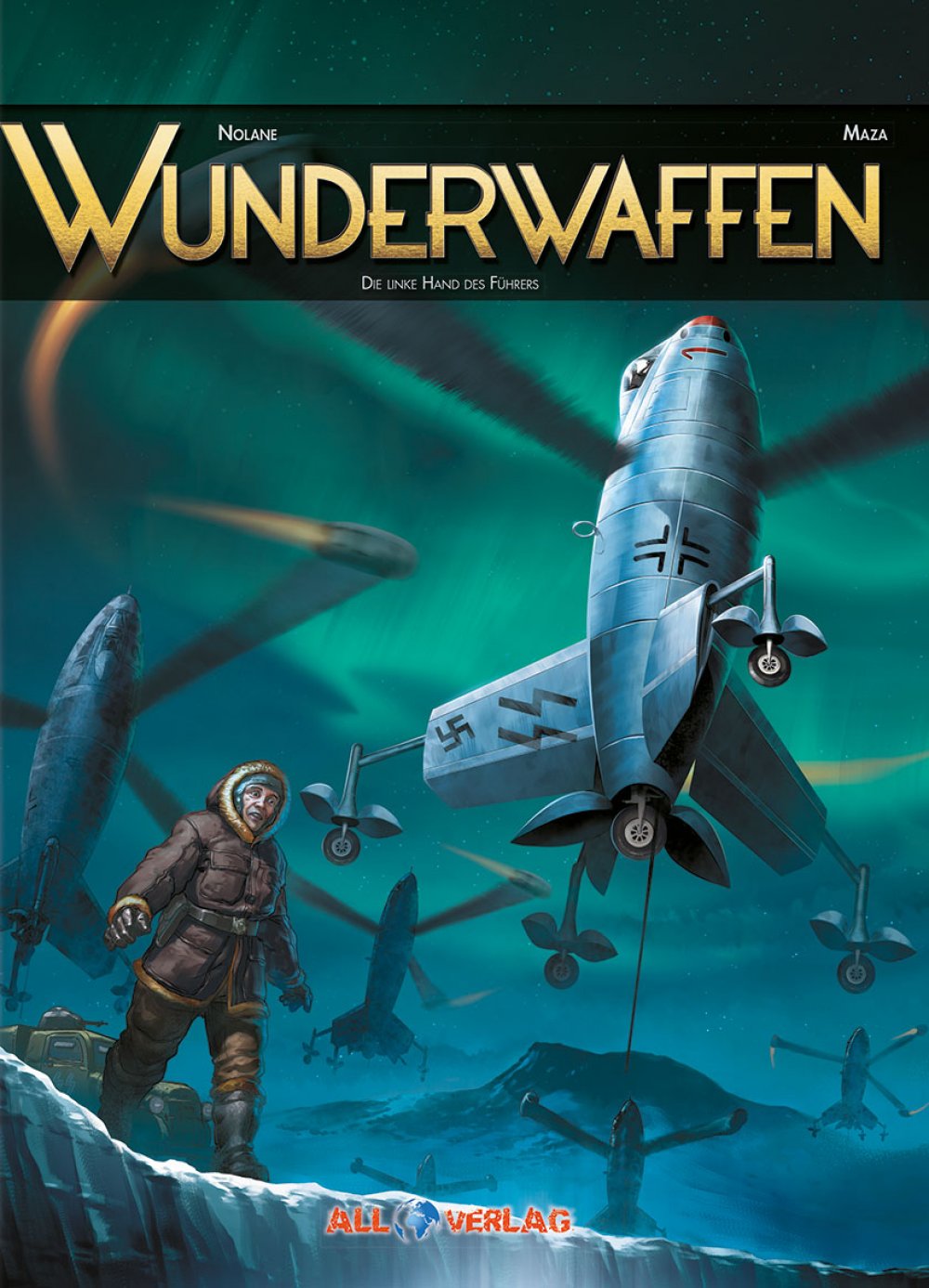 Wunderwaffen 4 – Die linke Hand des Führers – Cover