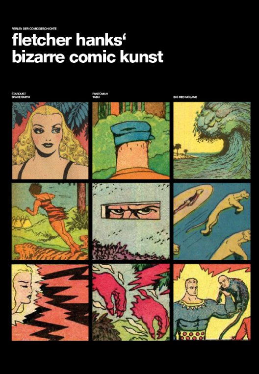 Perlen der Comicgeschichte 3 – Fletcher Hanks´ Bizarre Comic Kunst – Cover