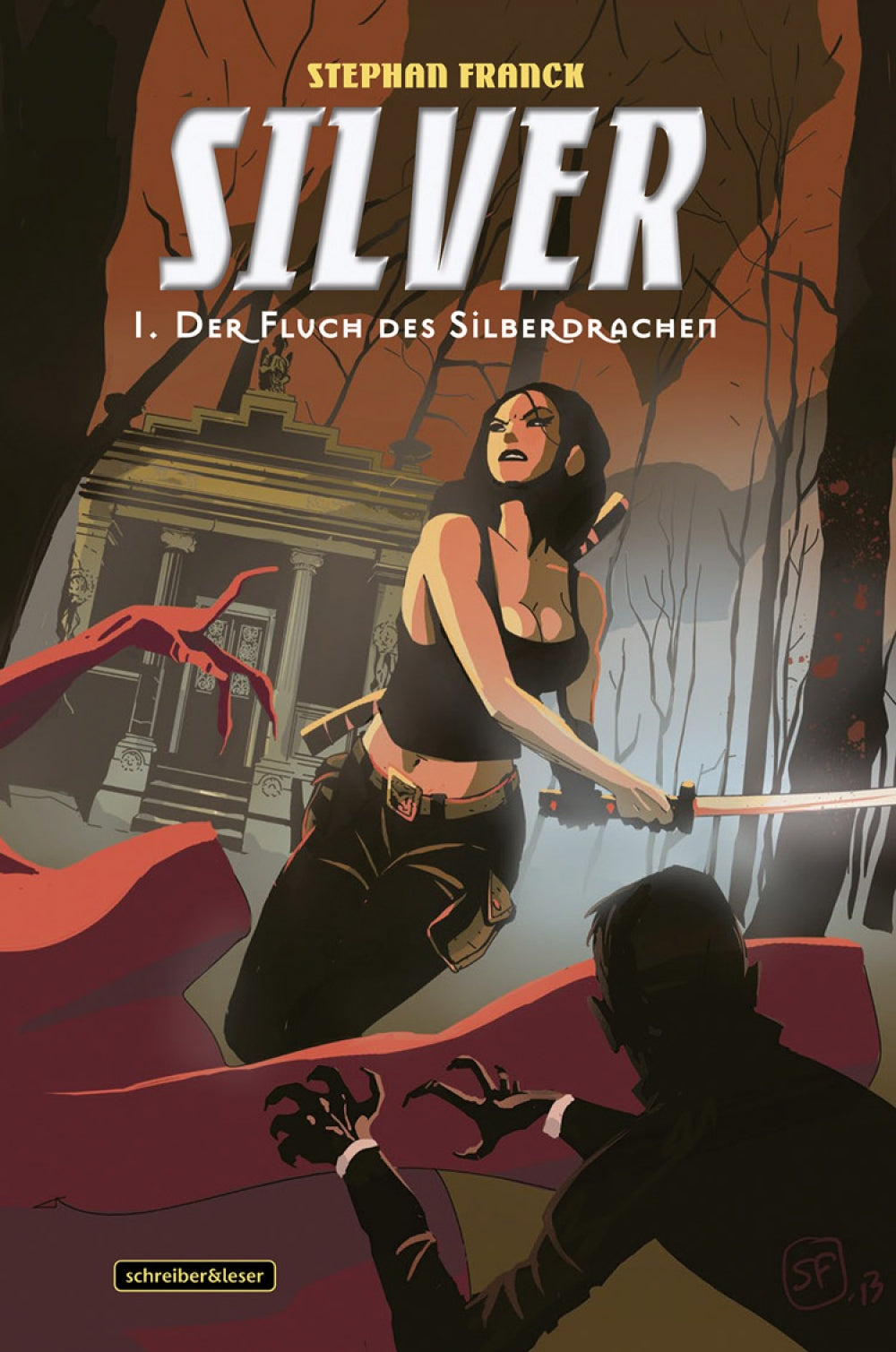 Silver 01 – Der Fluch des Silberdrachen – Cover