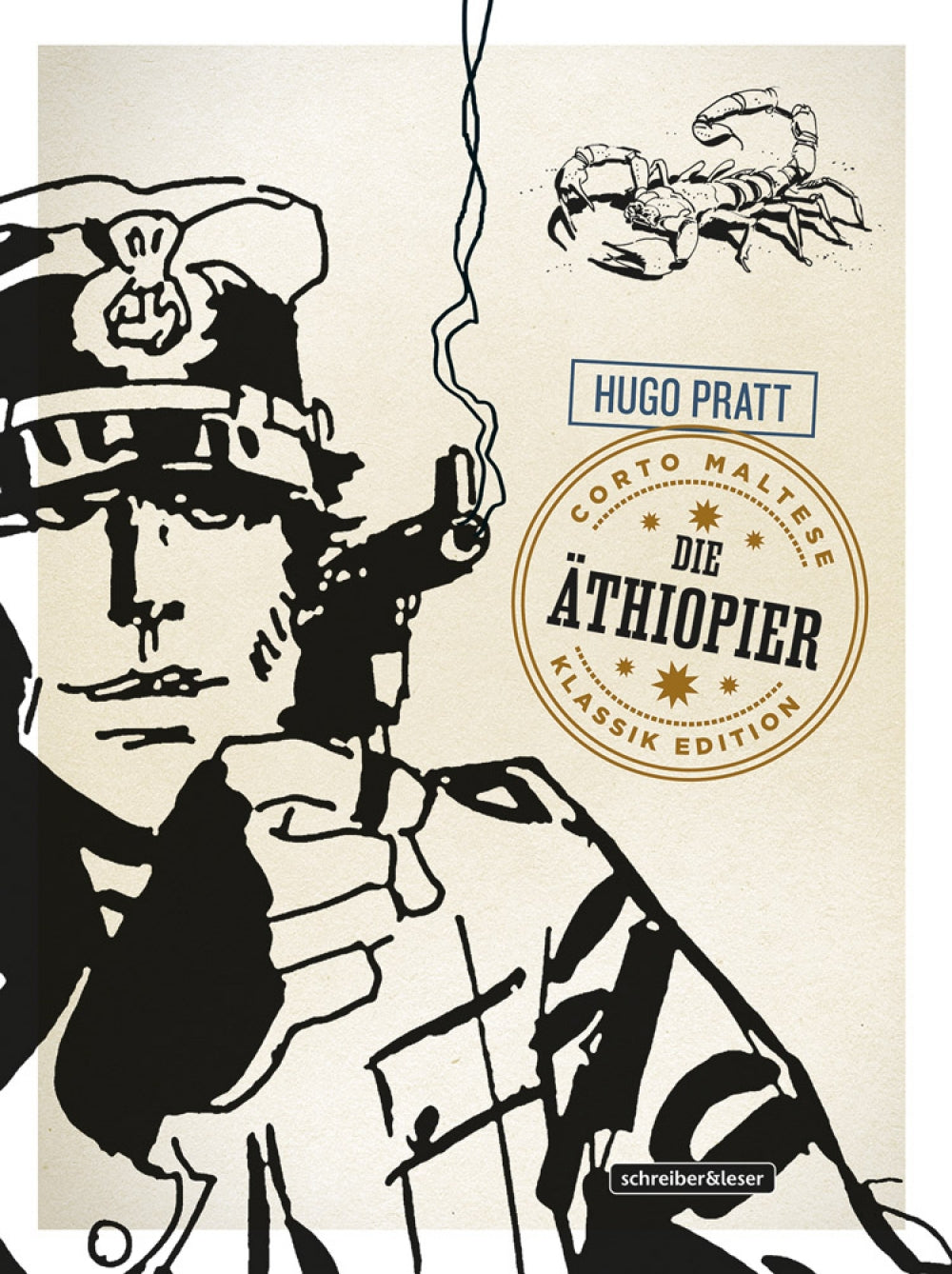 Corto Maltese 05 (s/w) Klassik Edition – Die Äthiopier – Cover