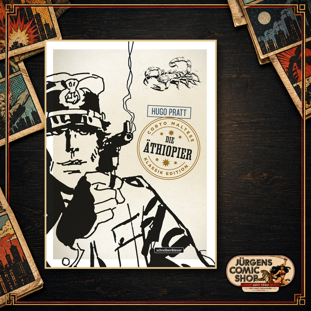 Corto Maltese 05 (s/w) Klassik Edition – Die Äthiopier