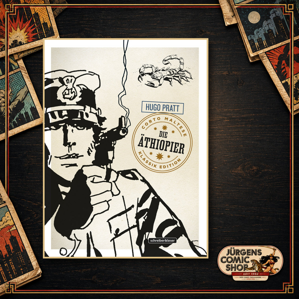 Corto Maltese 05 (s/w) Klassik Edition – Die Äthiopier
