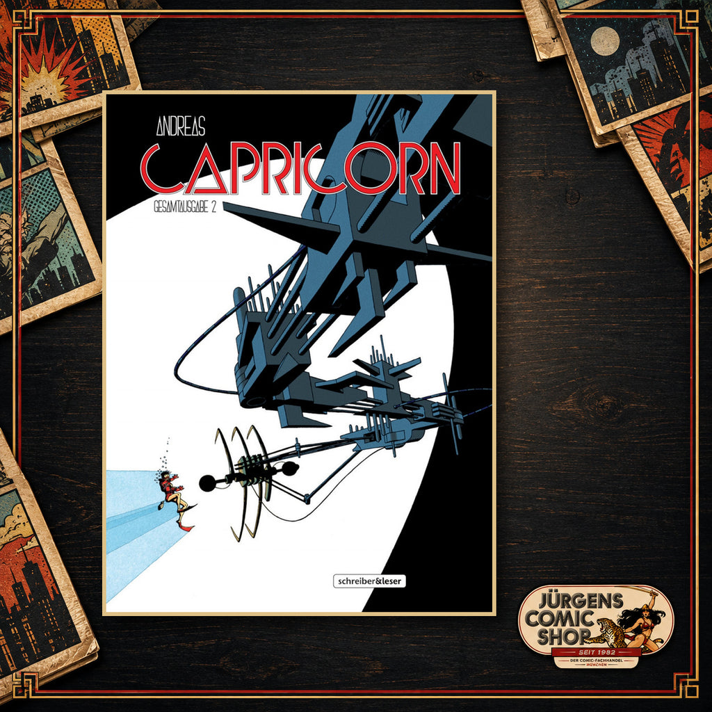 Capricorn Sammelband 2 – Der schwarze Würfel / Rote Karten / Attacke!