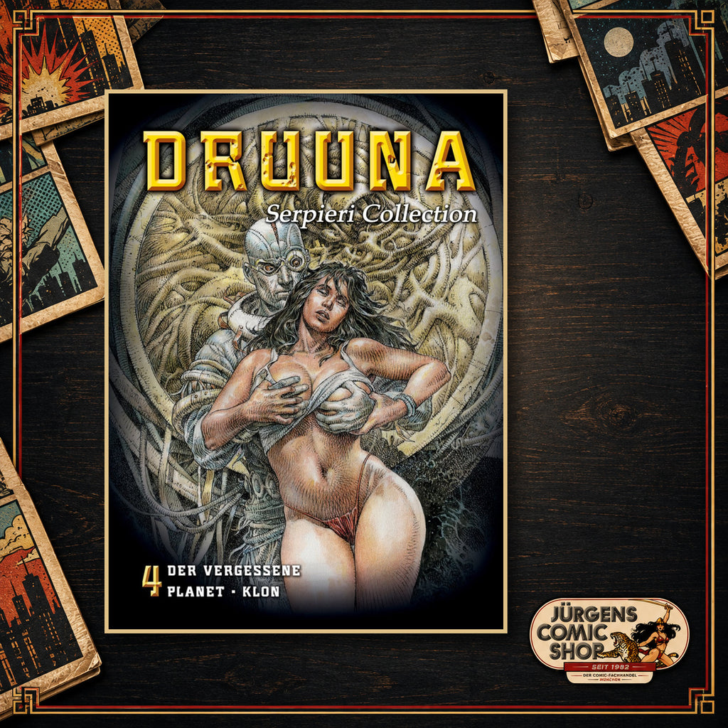 Serpieri Collection 4 - Druuna – Der vergessene Planet / Klon