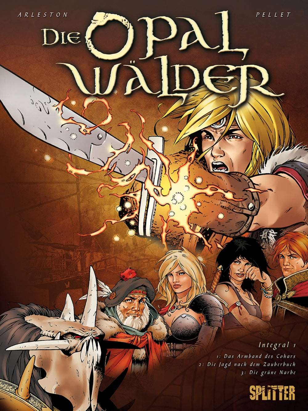 Die Opalwälder Gesamtausgabe 01 – Cover