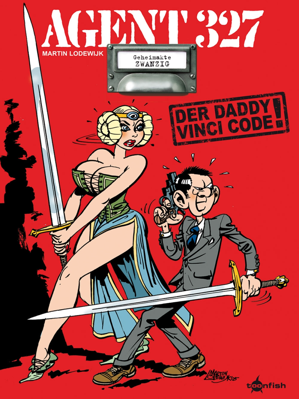 Cover Agent 327 Band 20 – Der Daddy Vinci Code – toonfish