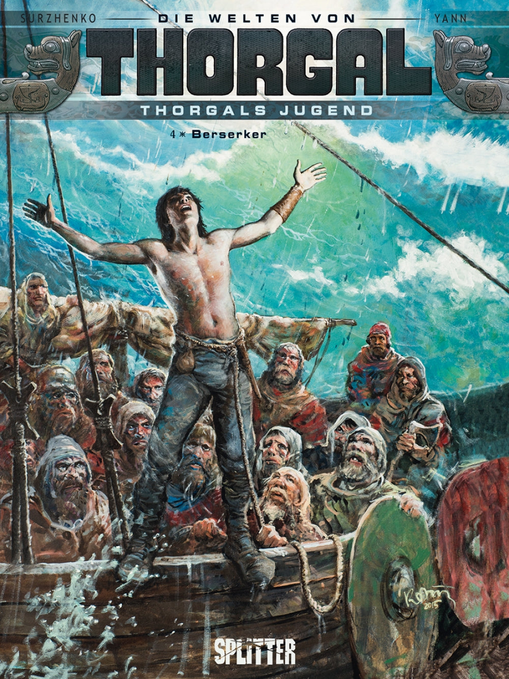 Die Welten von Thorgal - Thorgals Jugend 4 – Berserker – Cover