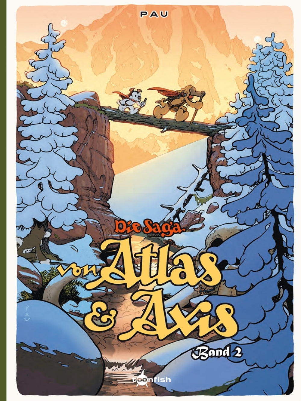 Cover Die Saga von Atlas und Axis 2 – toonfish