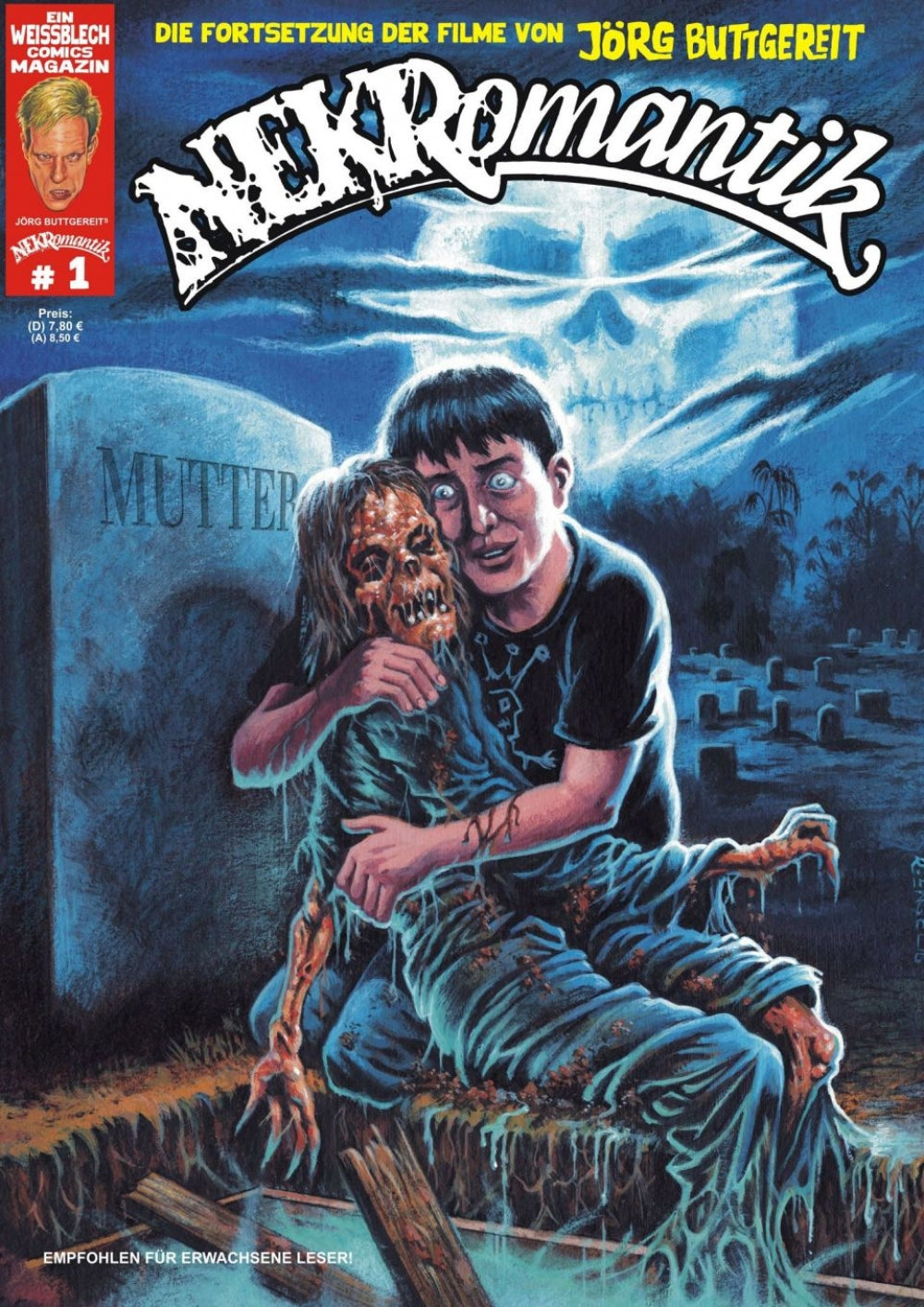 Cover Nekromantik 1 – Weissblech