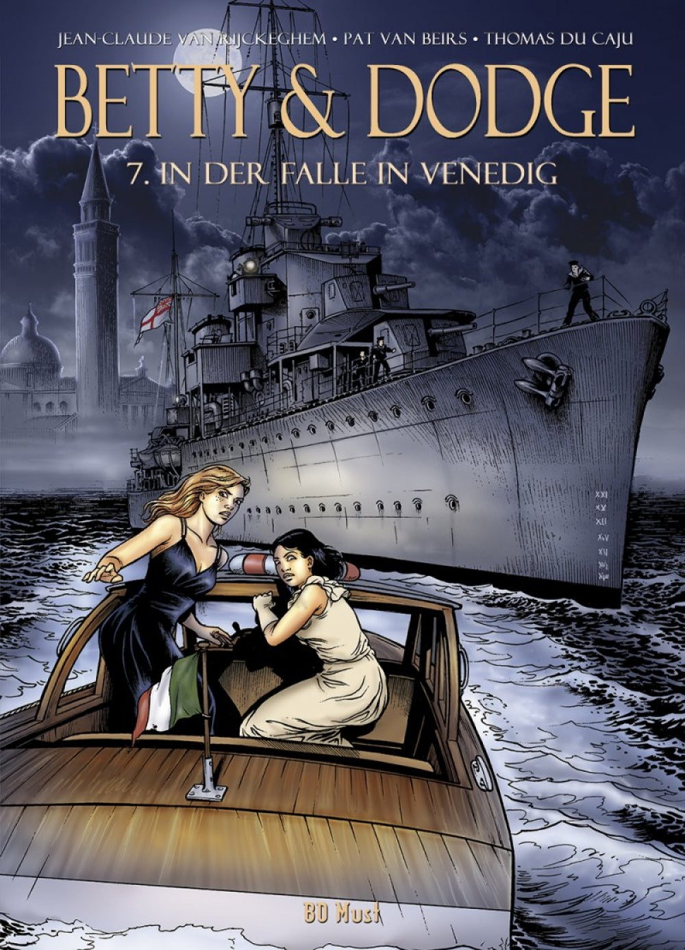Betty & Dodge 7 – In der Falle in Venedig – Cover