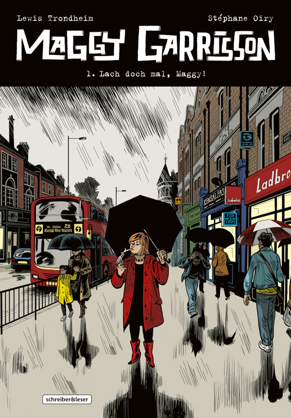 Maggy Garrisson 1 – Lach doch mal, Maggy! – Cover