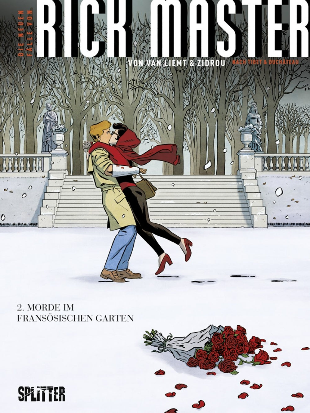 Rick Master - Neue Fälle 02 – Morde im französischen Garten – Cover