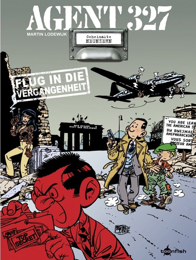 Cover Agent 327 Band 19 – Flug in die Vergangenheit – toonfish
