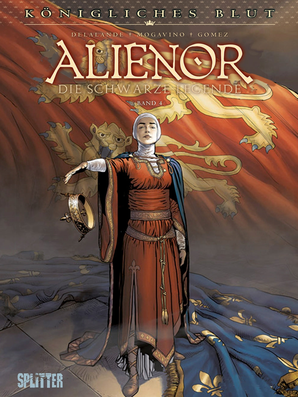 Königliches Blut 6 - Alienor 4 – Die schwarze Legende 4 – Cover