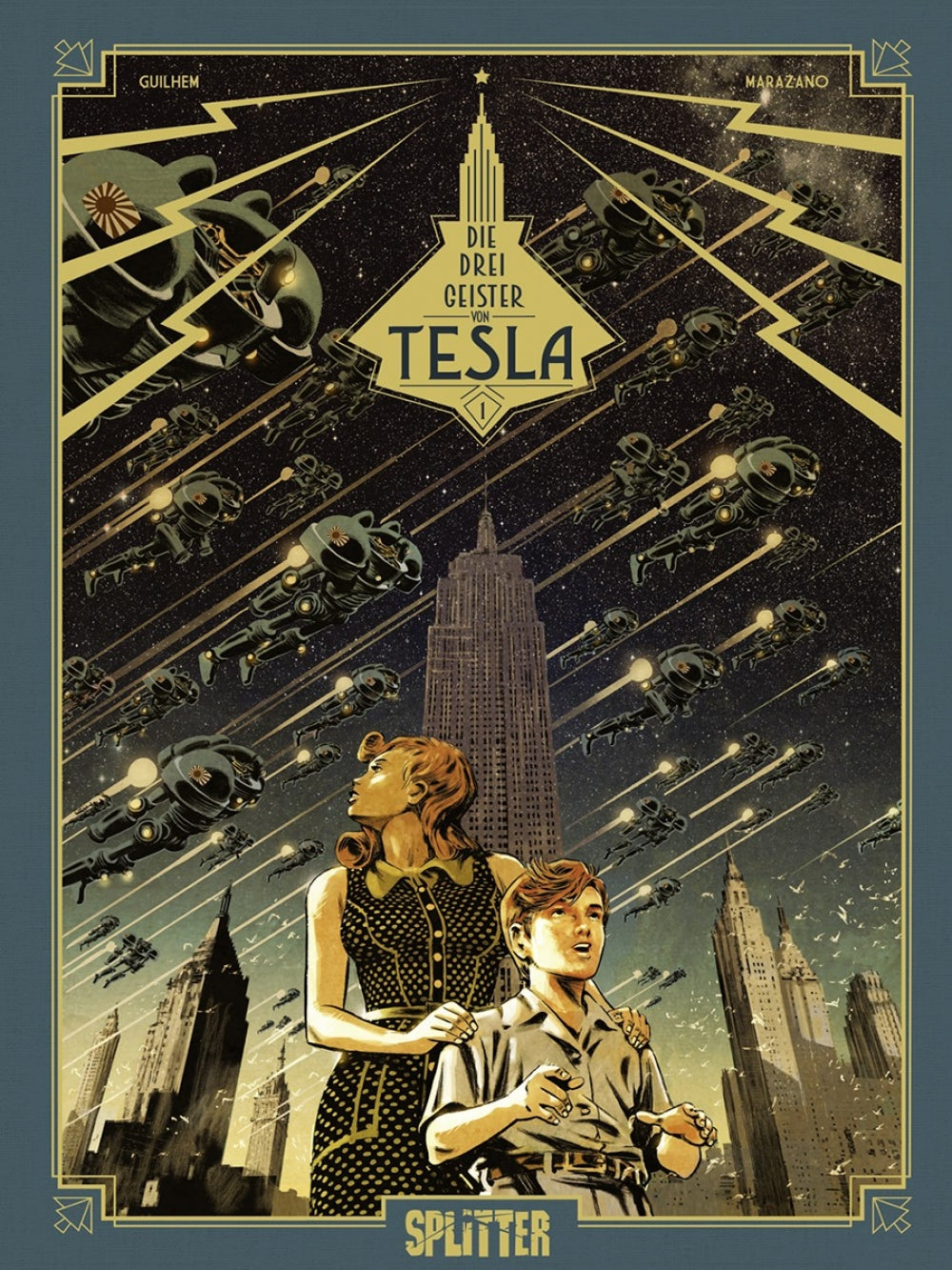 Die drei Geister von Tesla 01 – Cover