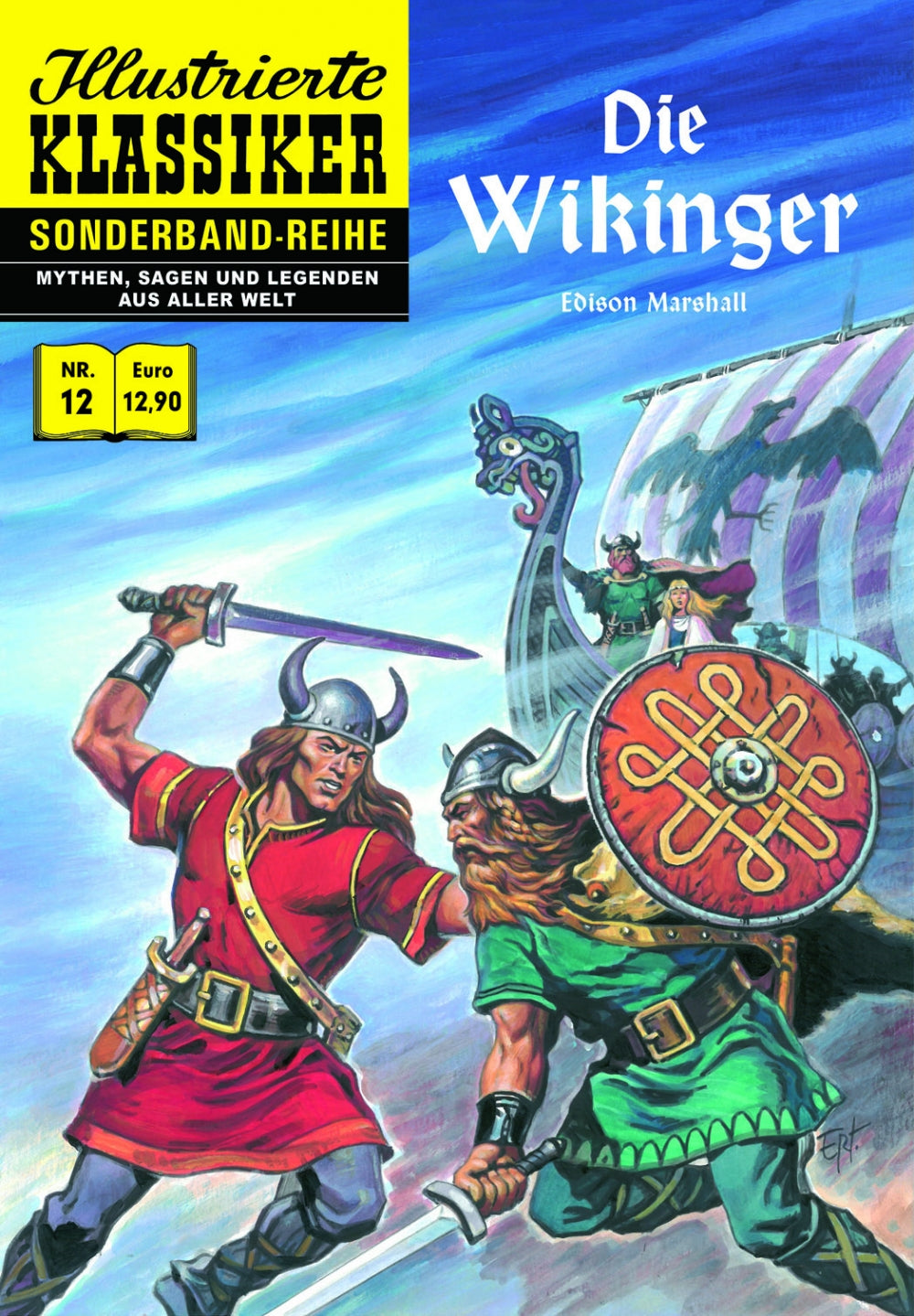 Illustrierte Klassiker Sonderband 12 – Die Wikinger – Cover