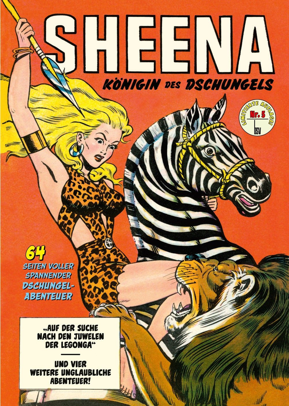 Sheena 5 – Cover