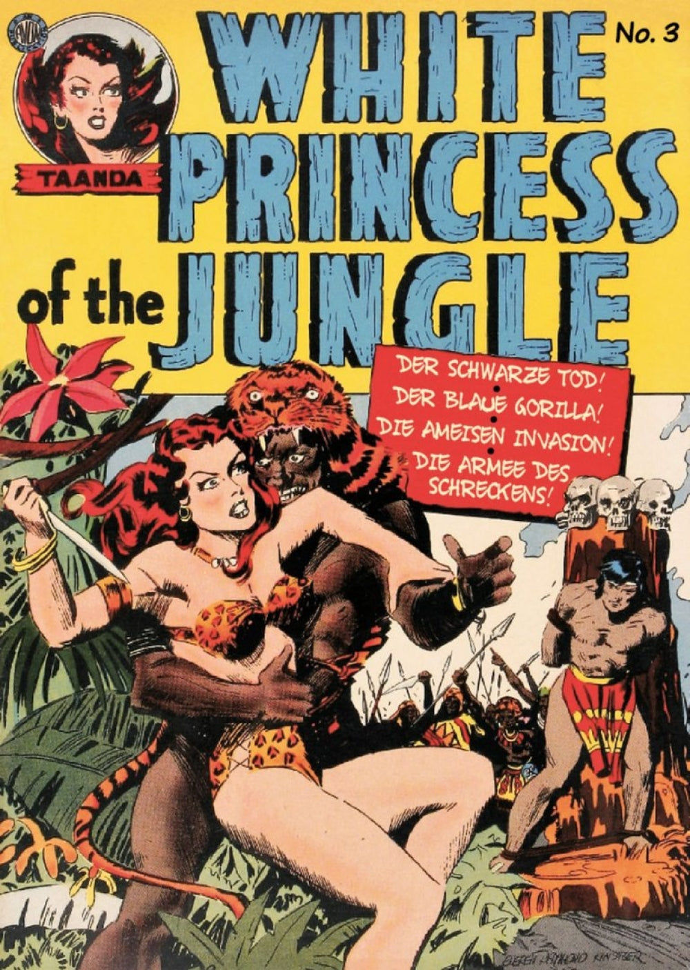 White Princess of the Jungle 3 von ilovecomics – Cover