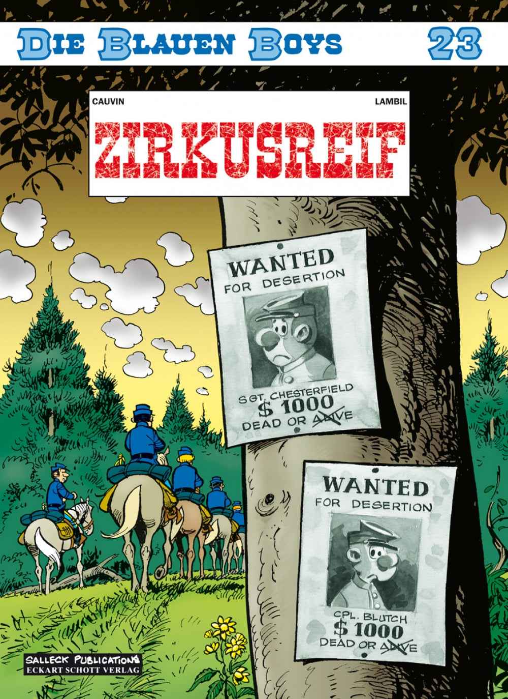 Die blauen Boys 23 – Zirkusreif