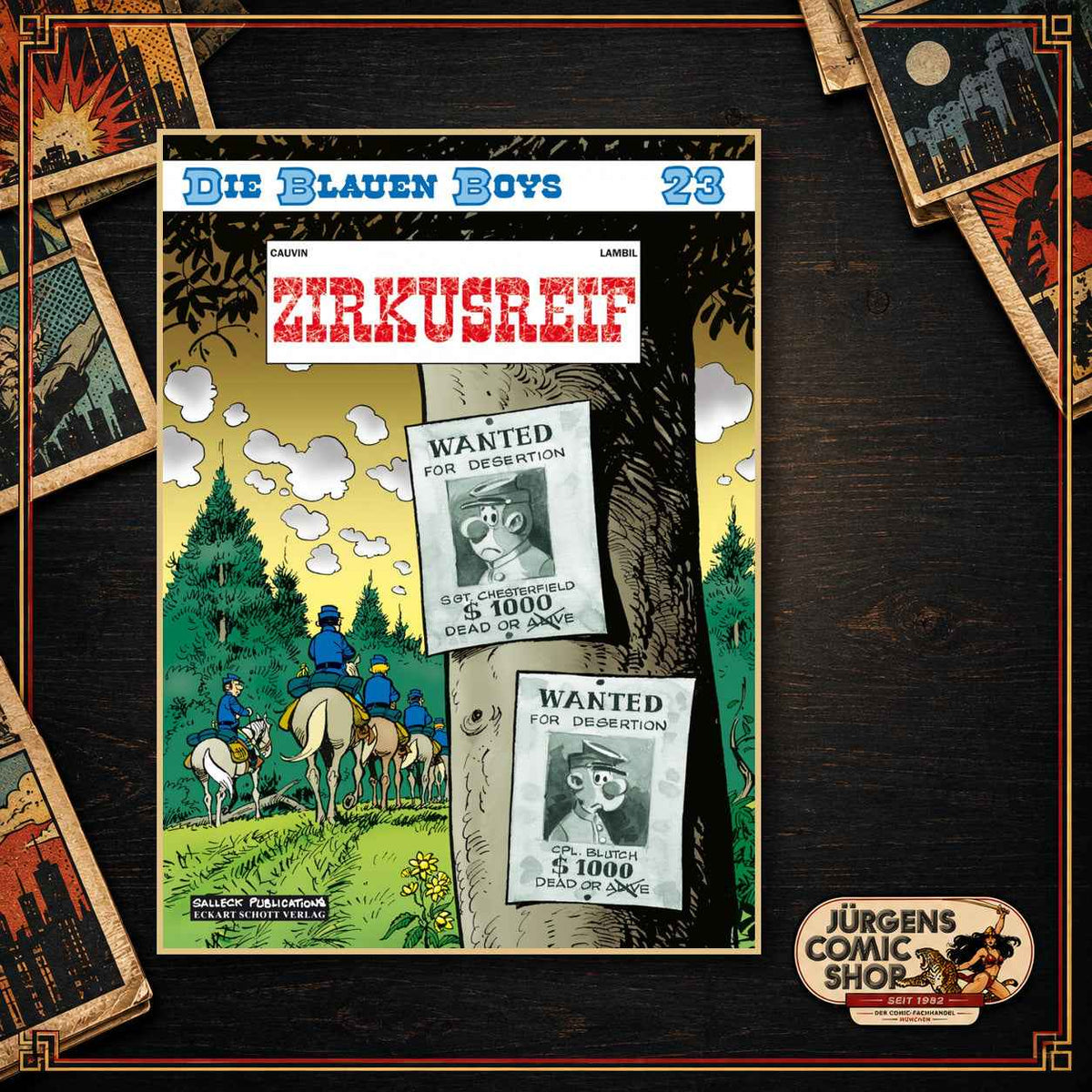 Die blauen Boys 23 – Zirkusreif