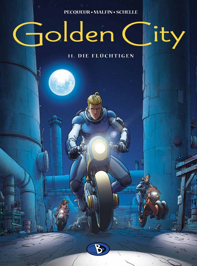 Golden City 11 – Die Flüchtigen – Cover