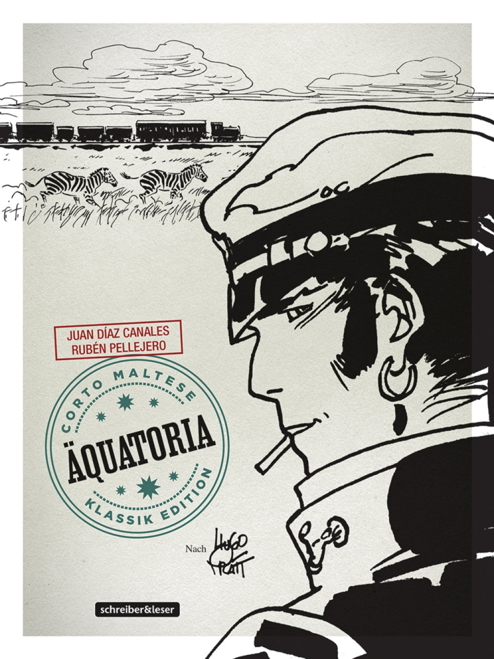 Corto Maltese 14 (s/w) Klassik Edition – Äquatoria – Cover