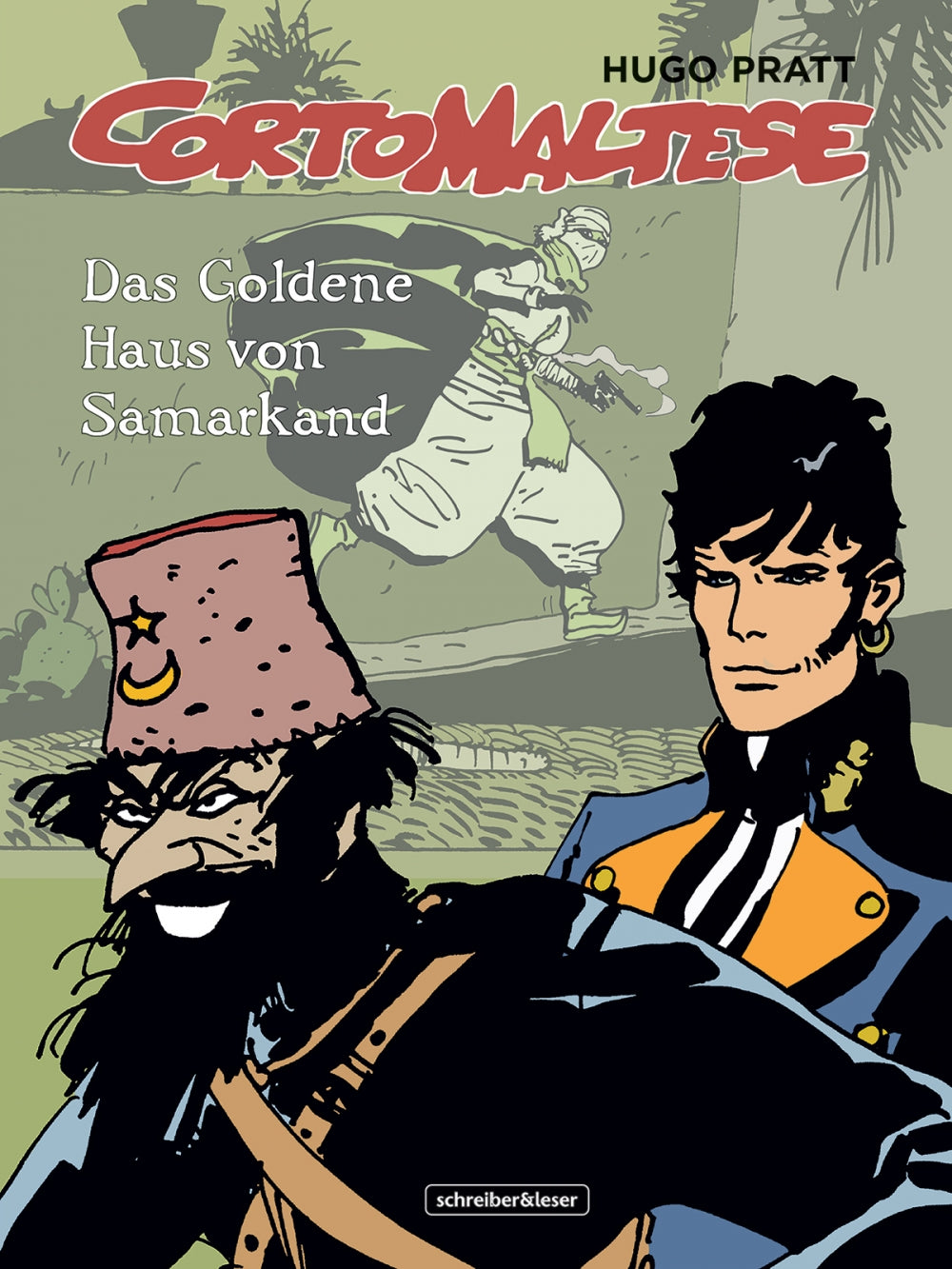 Corto Maltese 08 (farbig) – Das Goldene Haus von Samarkand – Cover