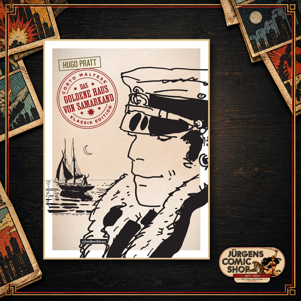 Corto Maltese 08 (s/w) Klassik Edition – Das Goldene Haus von Samarkand
