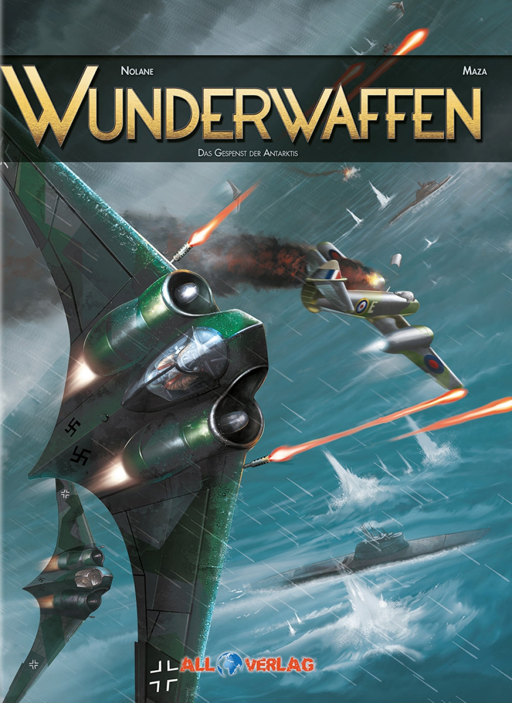 Wunderwaffen 6 – Das Geheimnis der Antarktis – Cover