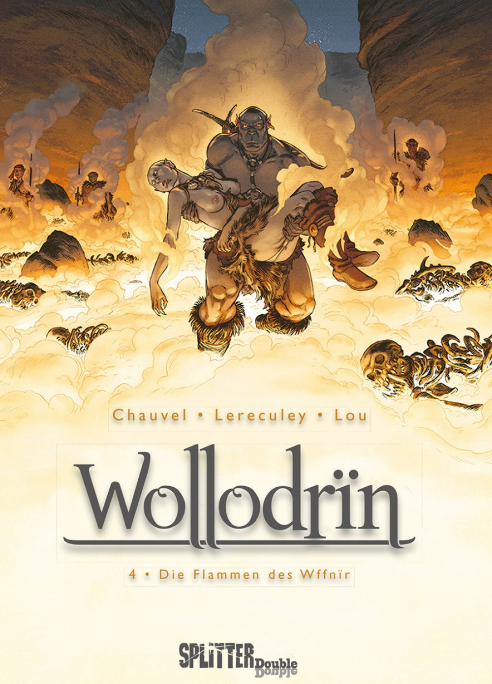 Wollodrin Gesamtausgabe 4 – Die Flammen des Wffnir – Cover
