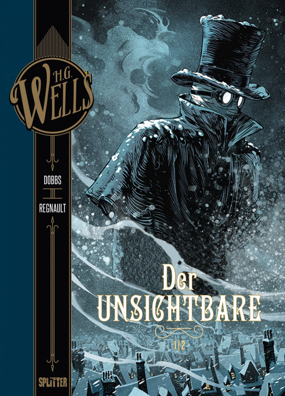 H.G. Wells 05: Der Unsichtbare 01 – Cover