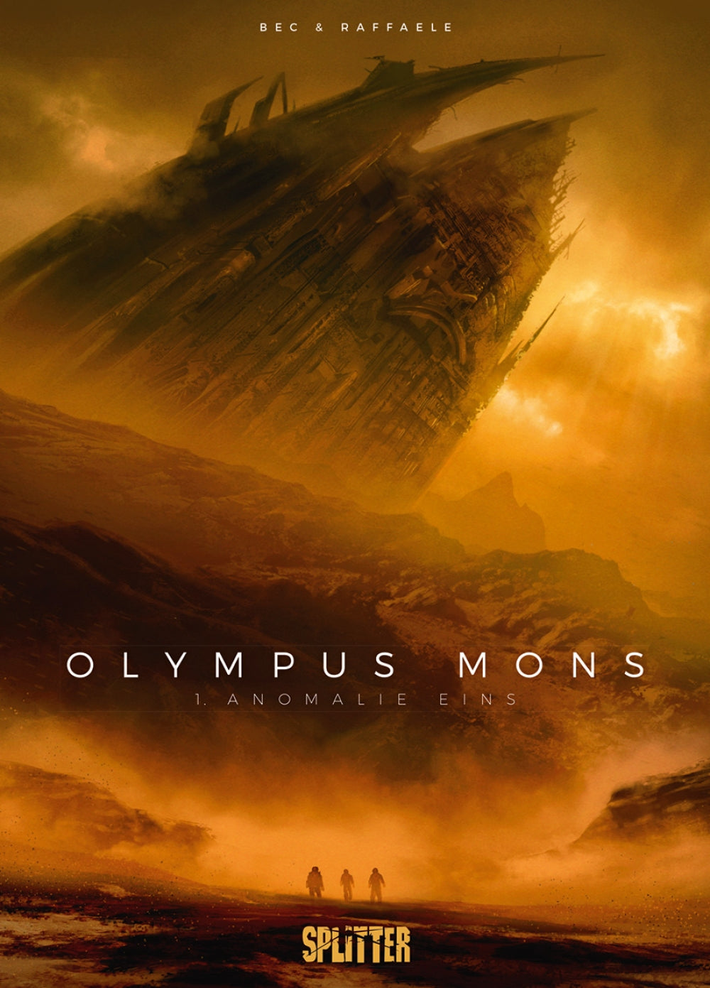 Olympus Mons 1 – Anomalie Eins – Cover