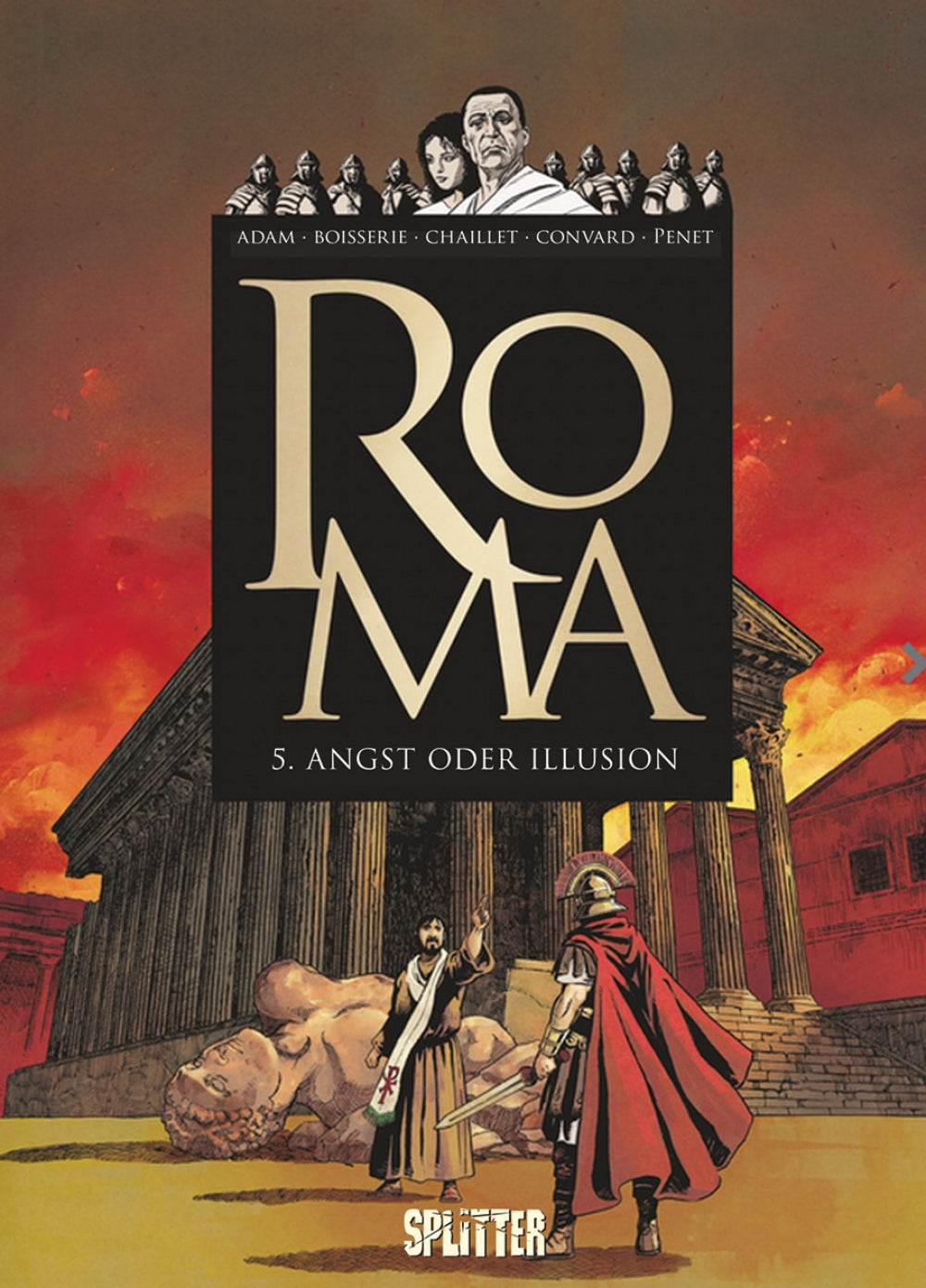 Roma 5 – Angst oder Illusion – Cover