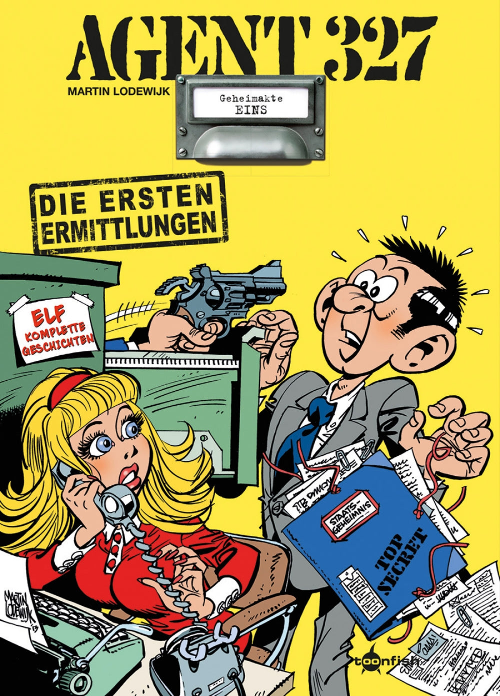 Cover Agent 327 Band 1 – Die ersten Ermittlungen – toonfish