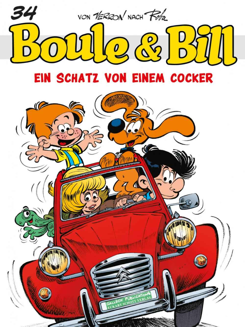 Boule & Bill 34 – Ein Schatz von einem Cocker