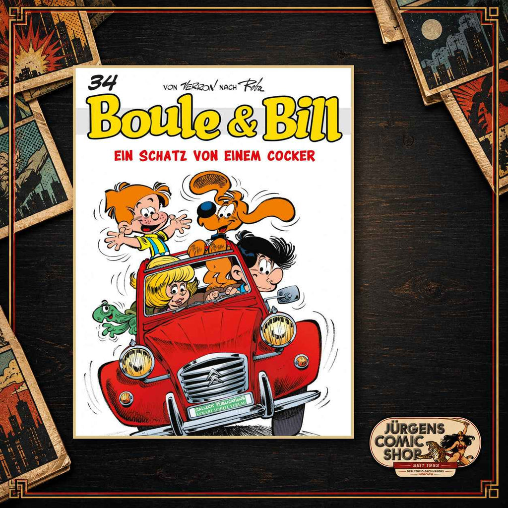 Boule & Bill 34 – Ein Schatz von einem Cocker