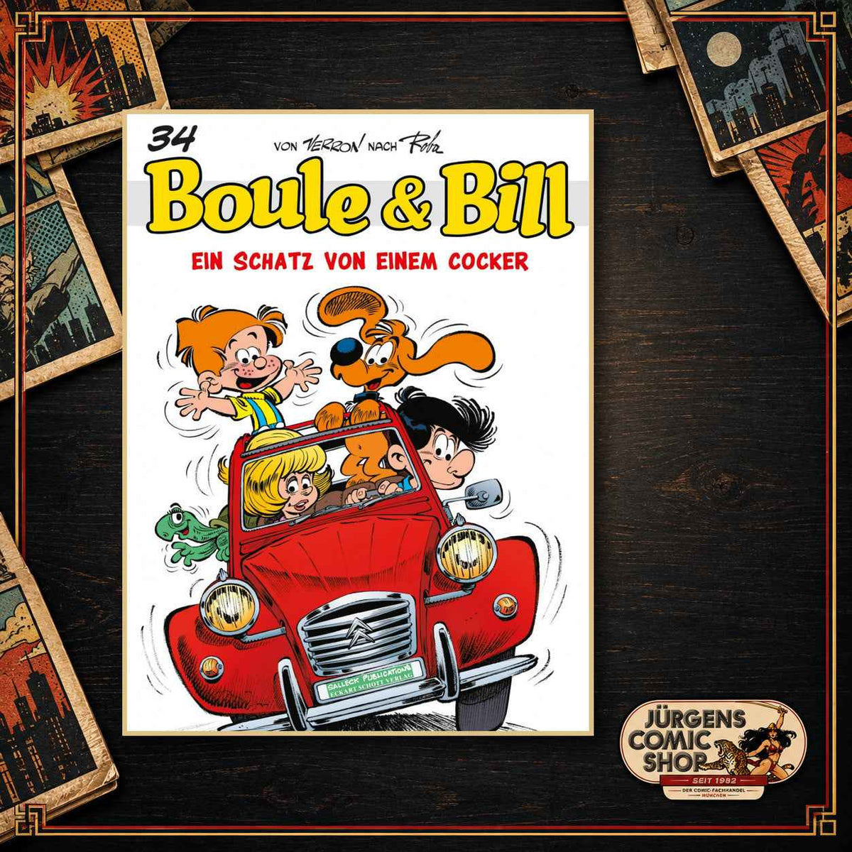 Boule & Bill 34 – Ein Schatz von einem Cocker