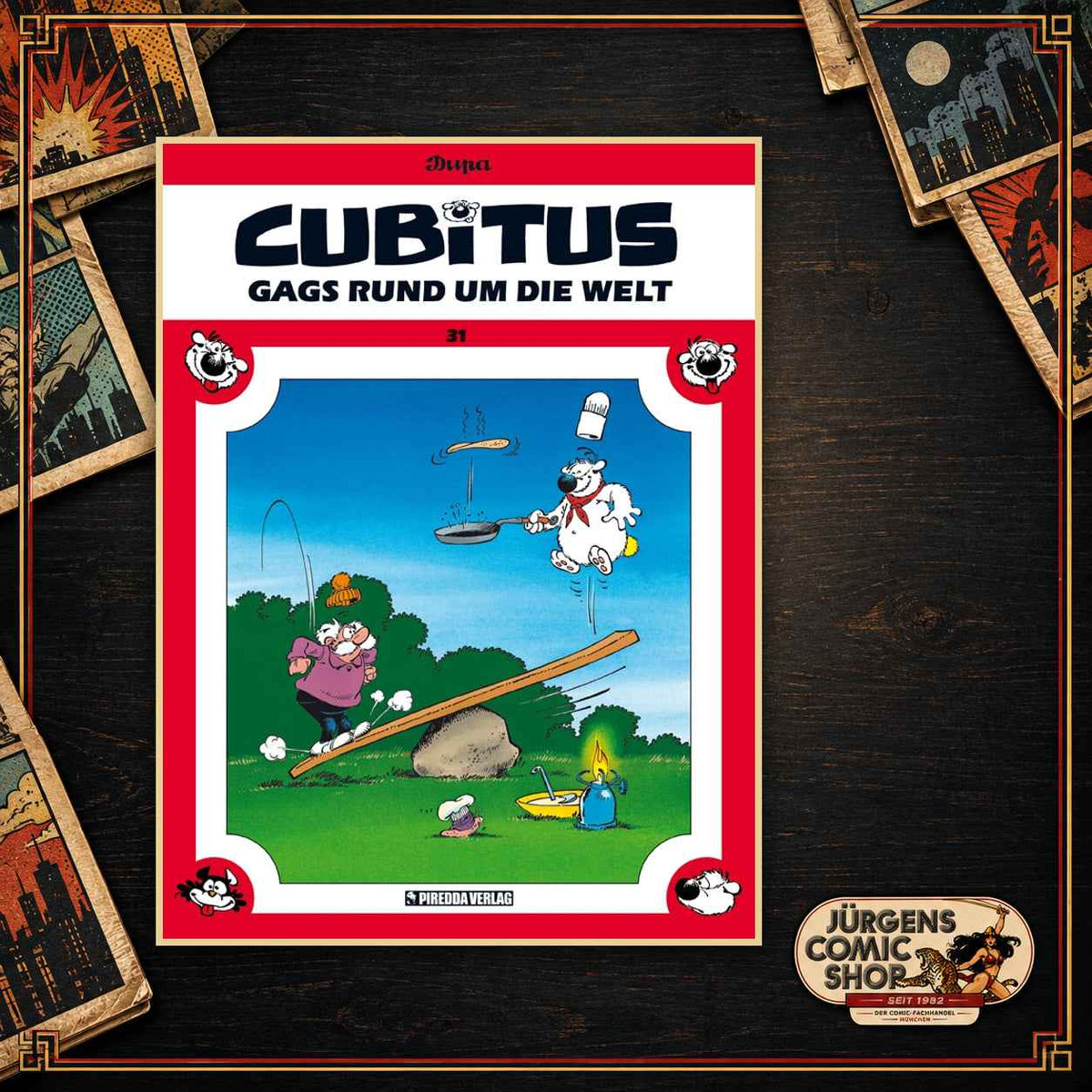 Cubitus 31 – Gags rund um die Welt