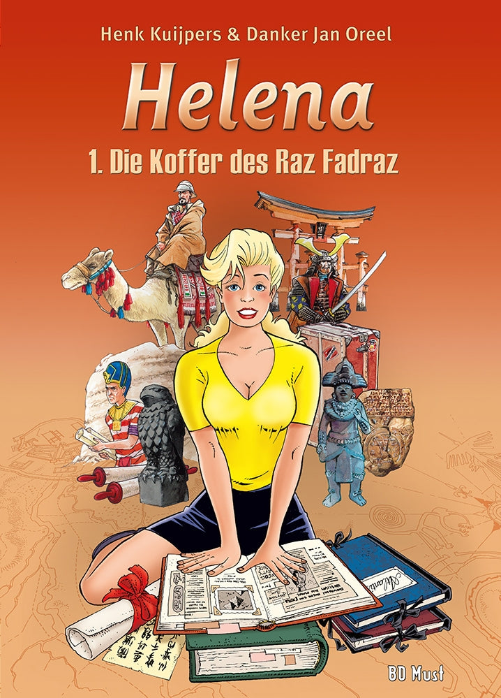 Helena 1 (BD Must) – Die Koffer des Raz Fadraz – Cover