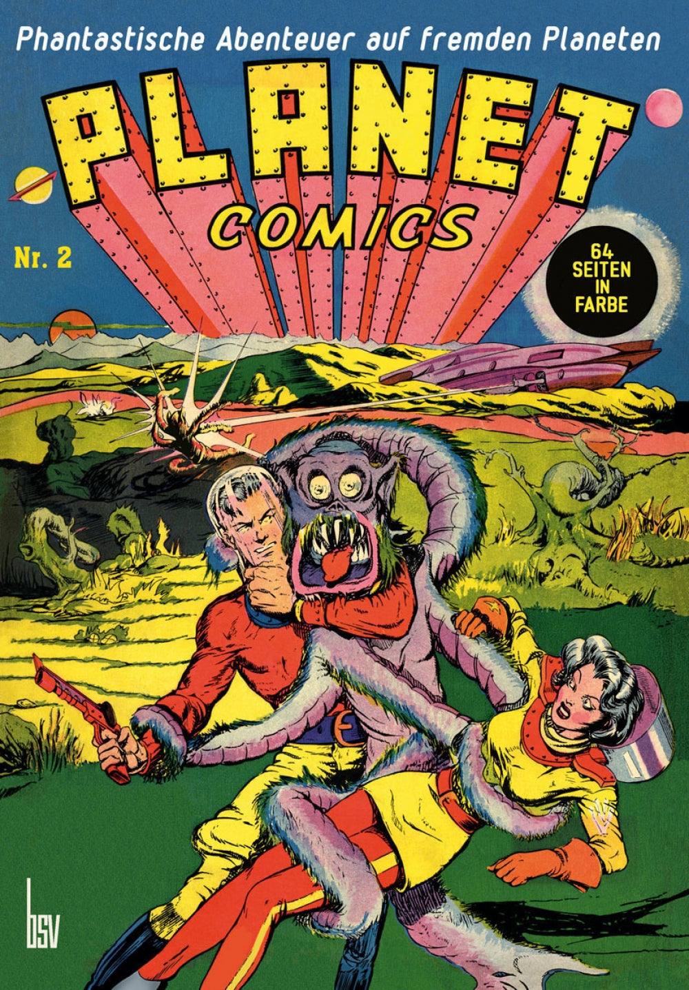 Planet Comics 02 – Cover