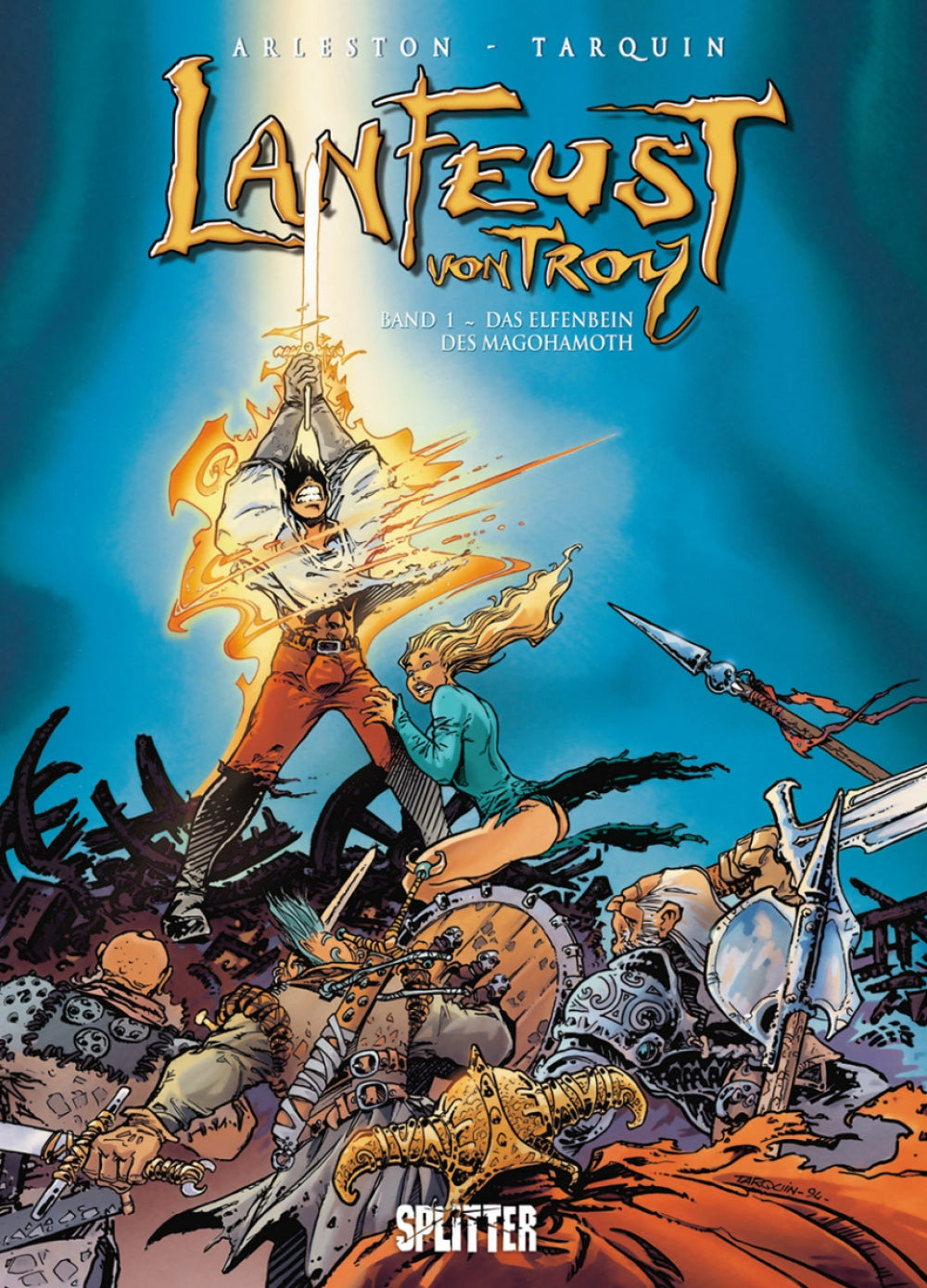 Lanfeust von Troy 1 – Das Elfenbein des Magohamoth – Cover