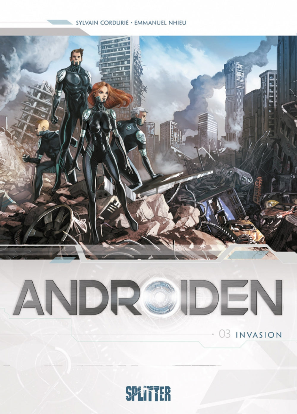 Androiden 03 – Invasion – Cover