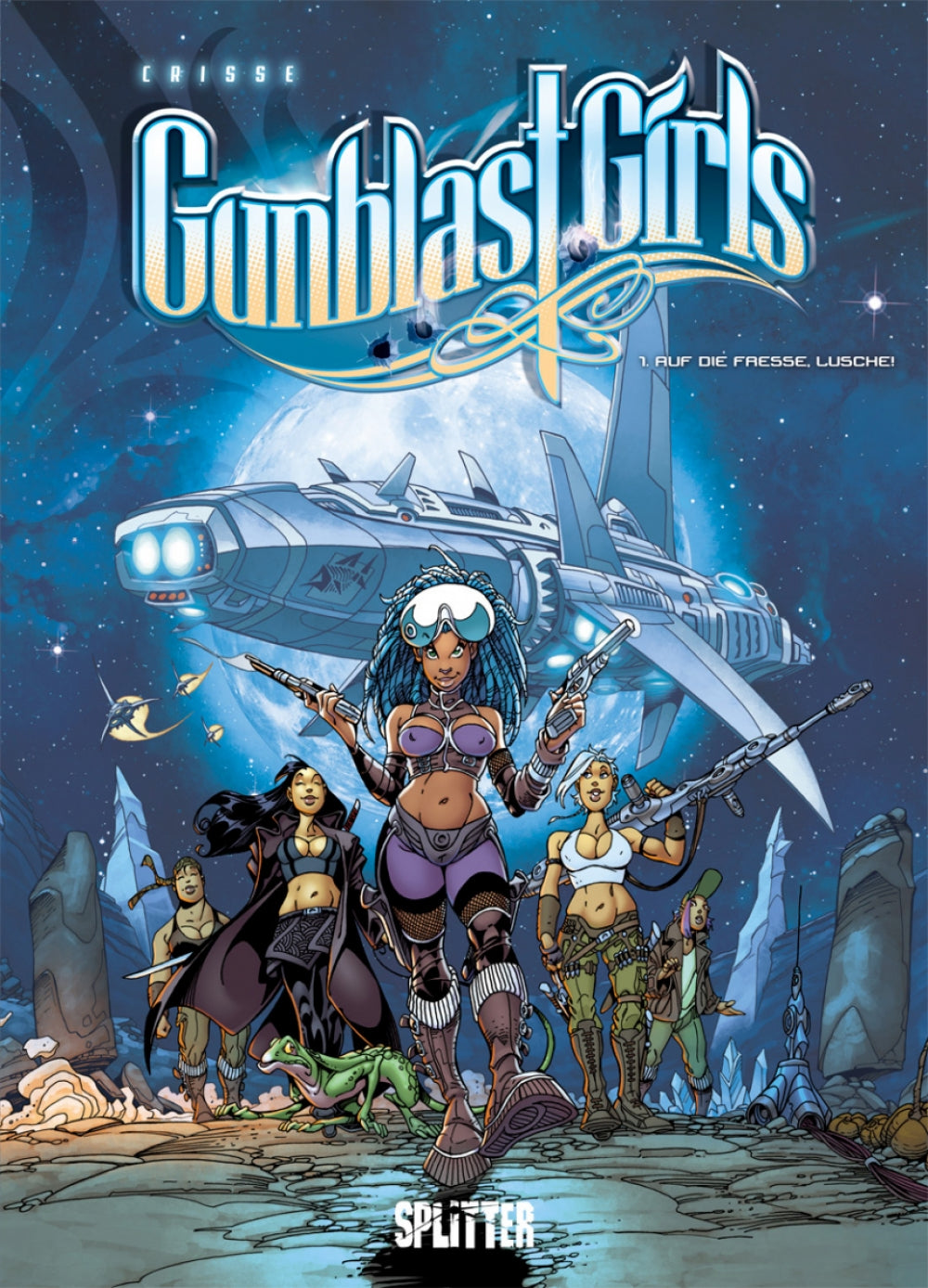 Gunblast Girls 1 – Auf die Fresse, Lusche! – Cover