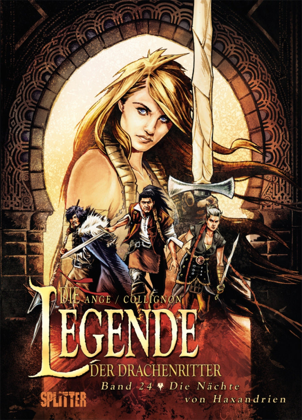 Die Legende der Drachenritter 24 – Die Nächte von Haxandrien – Cover