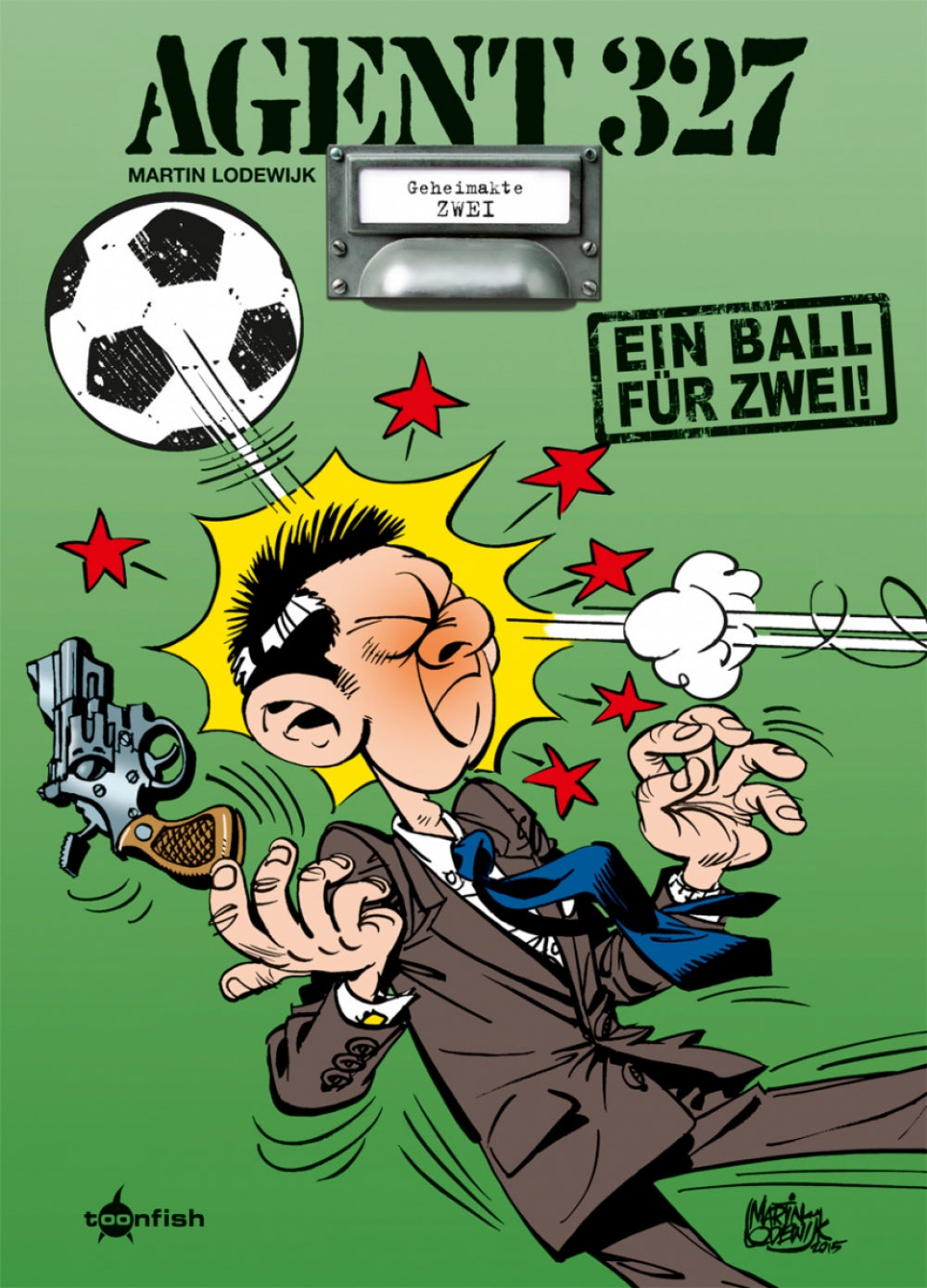 Cover Agent 327 Band 2 – Ein Ball für Zwei! – toonfish