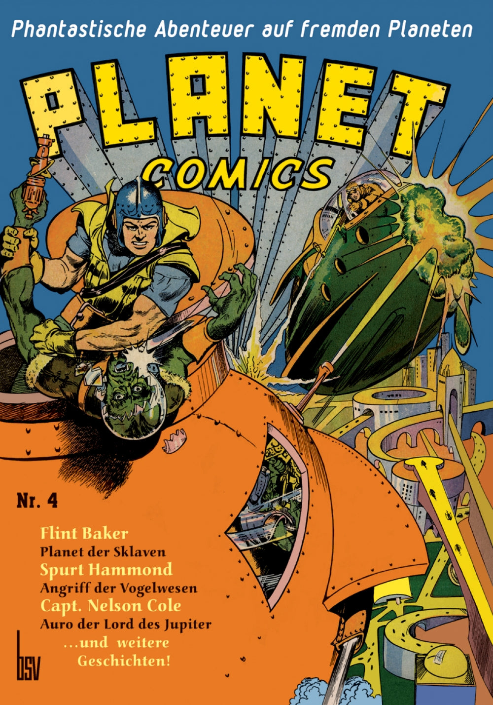 Planet Comics 04 – Cover