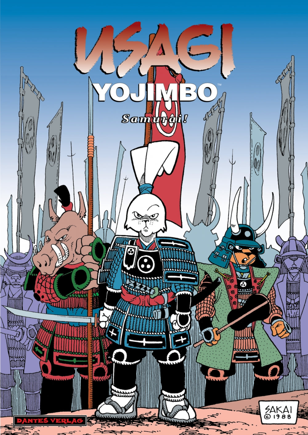 Usagi Yojimbo 2 – Samurai! – Cover