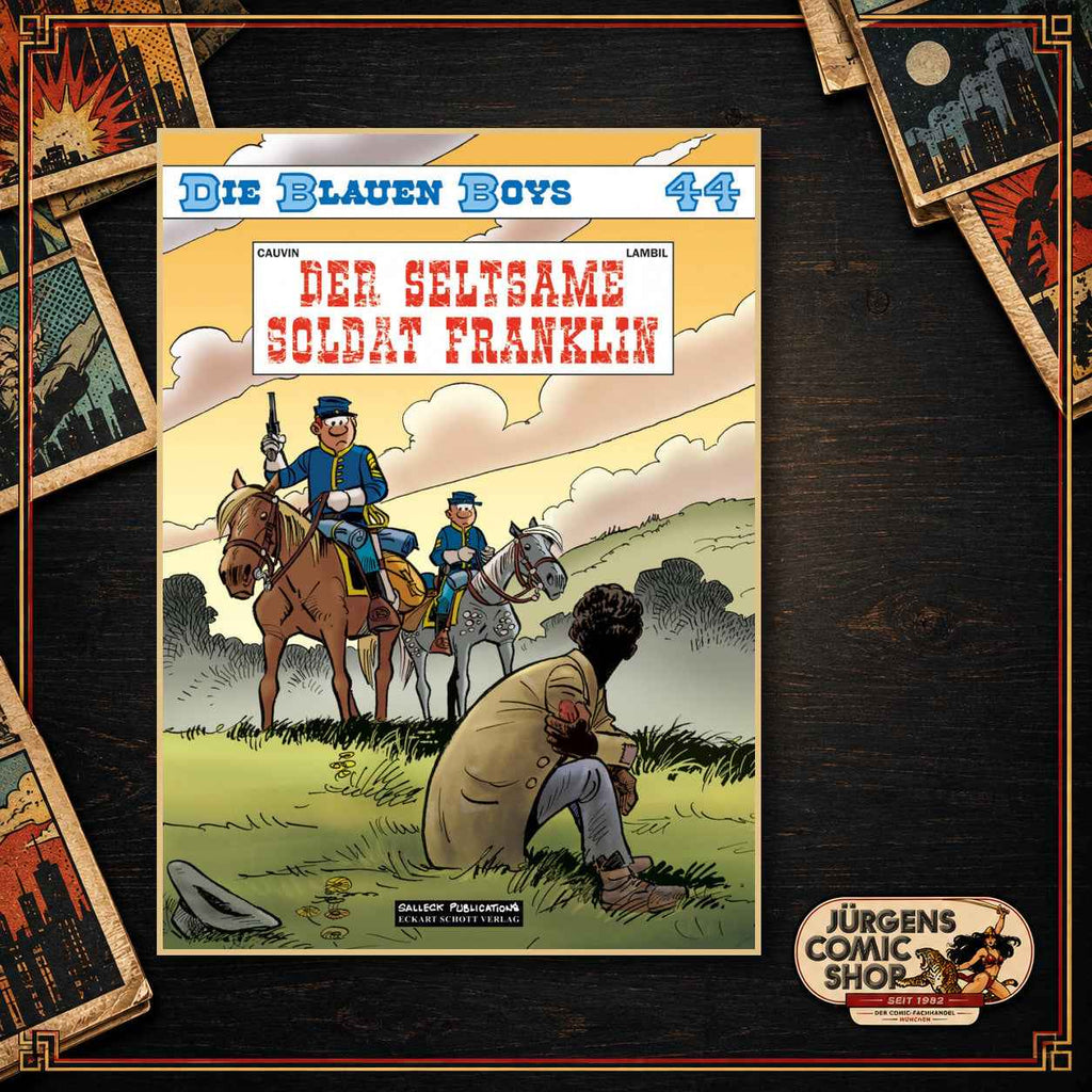 Die blauen Boys 44 – Der seltsame Soldat Franklin
